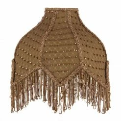 Melting Pot Amsterdam Baroque Lampenkap Olive/Brown H29cm