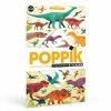 Poppik Póster Educativo De Pegatinas Dinosaurios