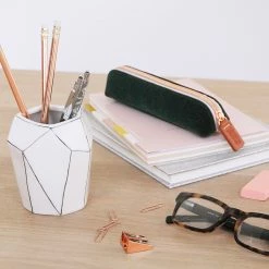 Caroline Gardner Hand Painted Small Vase