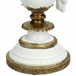 Melting Pot Amsterdam Candle Stick Bird White B 40x13x15cm