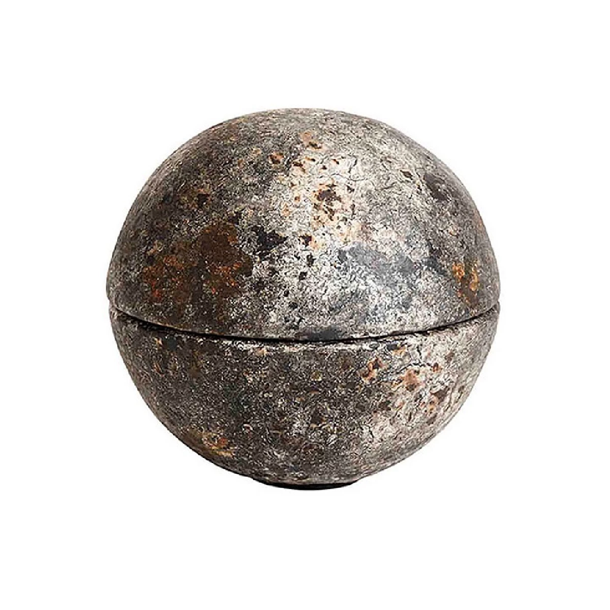 Muubs Bonbonniere Echo Storage Pot - Rust Grey 1 Muubs Bonbonniere Echo Storage Pot - Rust Grey