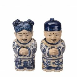 Melting Pot Amsterdam Porselein Beeldje Van Chinees Jongetje H 35cm