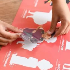 Poppik Póster Educativo De Pegatinas Mitología