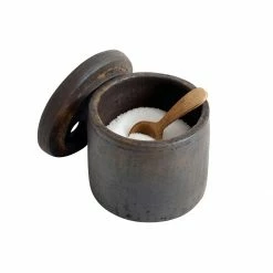 Muubs Salt & Pepper Set Hazel With 2 Olive Wood Spoons Inc