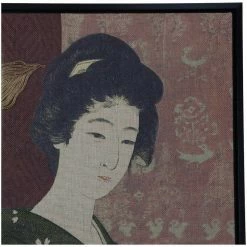 Melting Pot Amsterdam Wanddecoratie Geisha Op Linnen 47x3x47cm