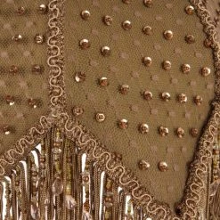 Melting Pot Amsterdam Baroque Lampenkap Olive/Brown H29cm