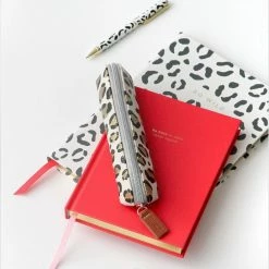 Caroline Gardner Leopard Pencil Case
