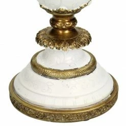 Melting Pot Amsterdam Candle Stick Bird White A 40x13x15cm