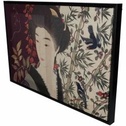 Melting Pot Amsterdam Wanddecoratie Geisha Op Linnen 60x3x40cm 6 Melting Pot Amsterdam Wanddecoratie Geisha Op Linnen 60x3x40cm