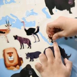Poppik Póster Educativo De Pegatinas Animales Del Mundo 15 Poppik Póster Educativo De Pegatinas Animales Del Mundo