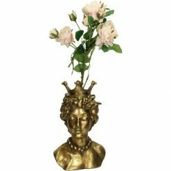 Melting Pot Amsterdam Bloemenvaas Planter Lady Fruit Goud 19x15x29cm