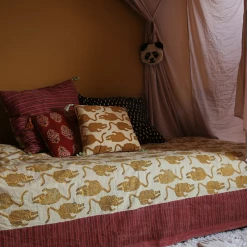 Melting Pot Amsterdam Powder Tiger Single Plaid Cotton 140 x 220 cm