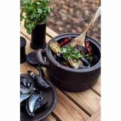 Muubs Natural Teak Wood Cloud Serving Spoon 7 Muubs Natural Teak Wood Cloud Serving Spoon