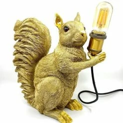 Melting Pot Amsterdam Eekhoorn Lamp Goud