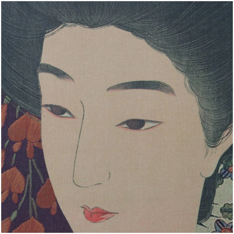 Melting Pot Amsterdam Wanddoek/Poster van Geisha ,Polyester Bordeaux 105x136cm 9989 2 Melting Pot Amsterdam Wanddoek/Poster van Geisha ,Polyester Bordeaux 105x136cm 9989