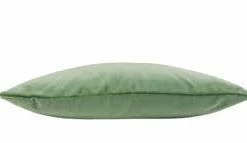 Melting Pot Amsterdam Effen Velours Kussen Mist Green 45x45