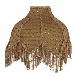 Melting Pot Amsterdam Baroque Lampenkap Olive/Brown H29cm