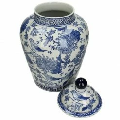 Melting Pot Amsterdam Jar Porcelain Blue