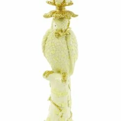 Melting Pot Amsterdam Kandelaar 14,5x12x37 cm LORA Light Yellow Resin