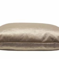 Melting Pot Amsterdam Effen Velours Kussen Taupe 45x45