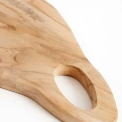 Muubs Small Natural Teak Root Louie Cutting Board