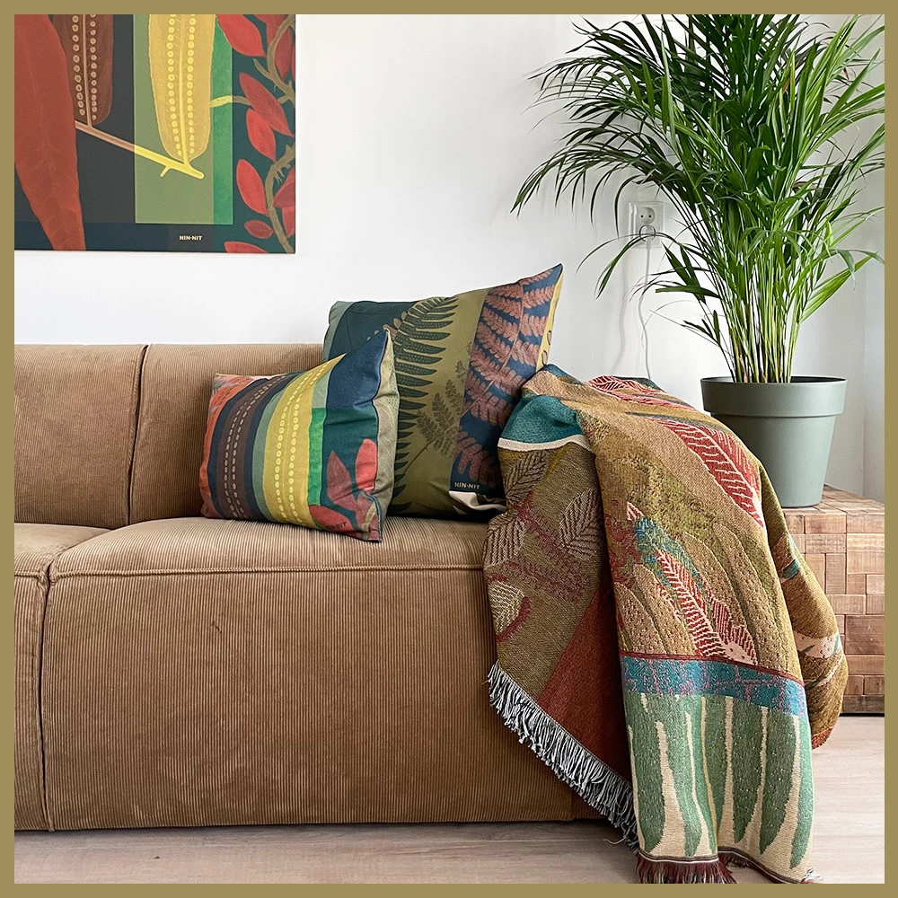 Melting Pot Amsterdam Plaid Decurrens 160x220 cm 100% Katoen 7 Melting Pot Amsterdam Plaid Decurrens 160x220 cm 100% Katoen