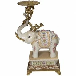 Melting Pot Amsterdam Kandelaar Olifant Fijn Aardewerk 19x10cm