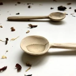 Muubs Natural Teak Round Teaspoon