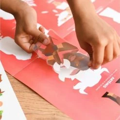 Poppik Póster Educativo De Pegatinas Mitología